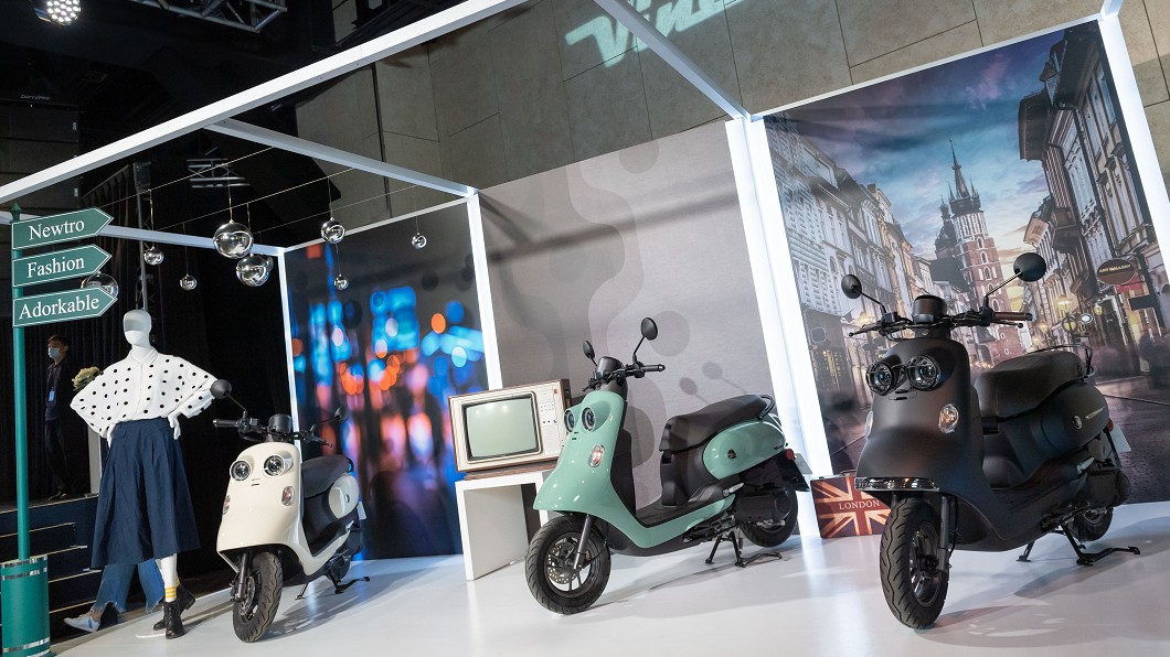 Vinoora目前共有4種車色,但Vinoora M只有「英倫黑」1種顏色。(圖片來源/ Yamaha)