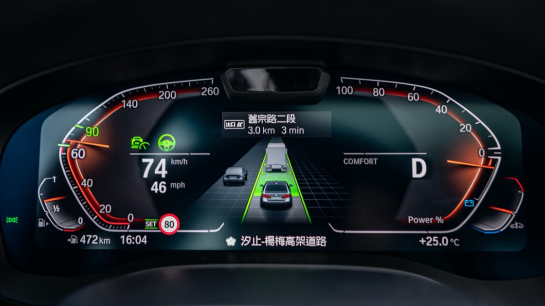小改款BMW 5系列全車系標準配備BMW Personal CoPilot智慧駕駛輔助科技。(圖片來源/ BMW)