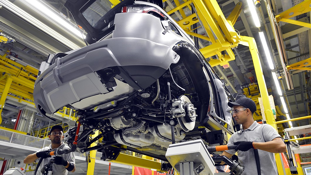 SMMT預估,2020年英國汽車工業年產量可能低於88.5萬輛。(圖片來源/ Jaguar Land Rover)