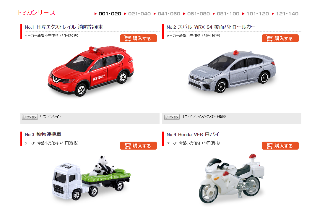 Tomica自1970年成立至今已50週年,是知名的日本模型小汽車品牌。(圖片來源/ Tomica)