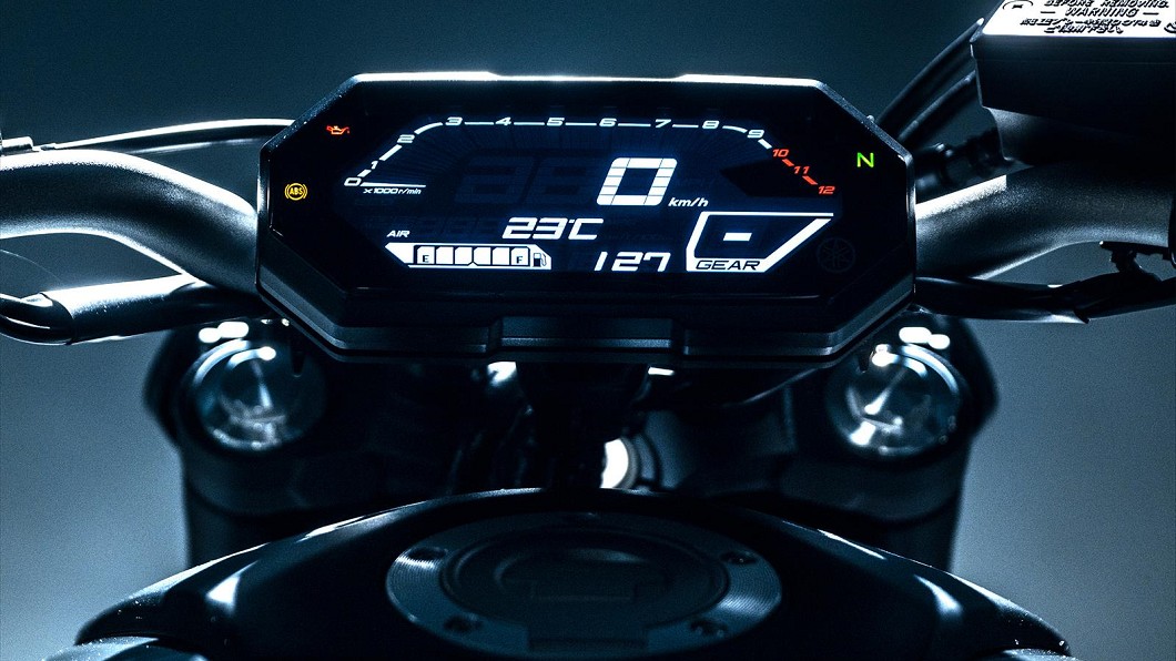 MT-07換上全新數位儀表,可查看車輛資訊。(圖片來源/ Yamaha)