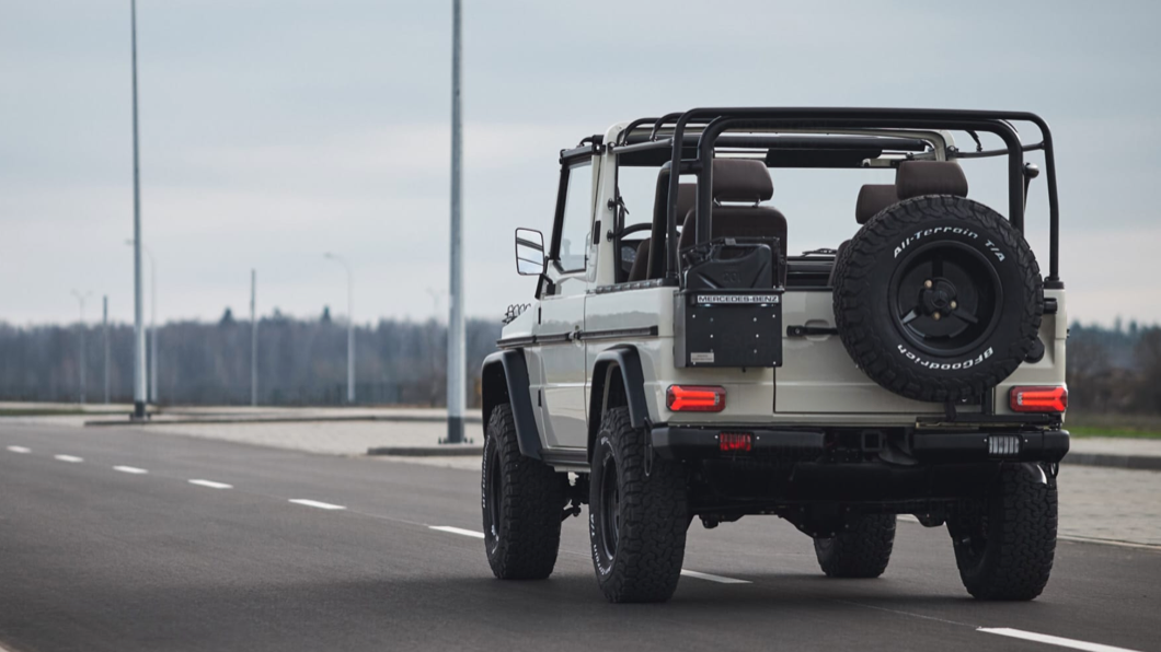 M-Benz 250GD Wolf整車銷售的報價折合新台幣約291萬元。(圖片來源/ Expedition Motor Company)
