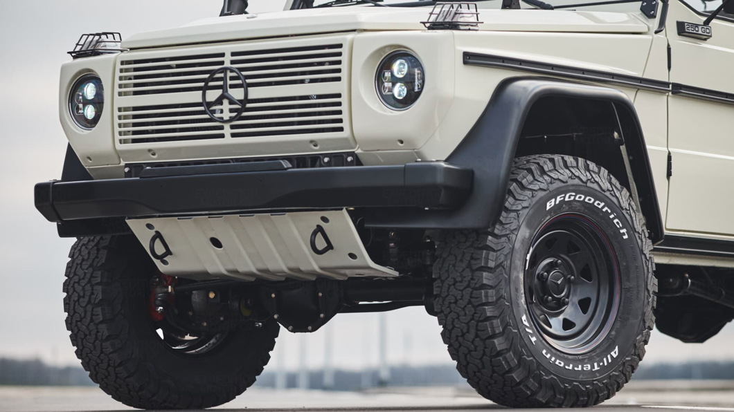 以現代化手法重新打造的M-Benz G-Class,我們甚至認為它比原廠車還有味道。(圖片來源/ Expedition Motor Company)