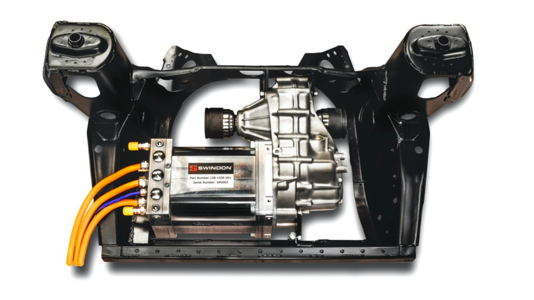 由Swindon Powertrain所提供的電動馬達，最高可以帶來160匹的峰值馬力輸出。(圖片來源/ Swindon Powertrain)