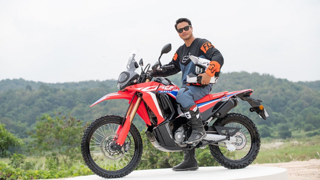 CRF300 Rally座高來到895mm。(圖片來源/ Honda)