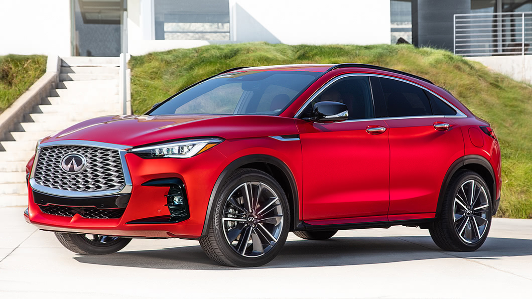 QX55承襲FX與EX車系設定,採用跨界跑旅車格。(圖片來源/ Infiniti)