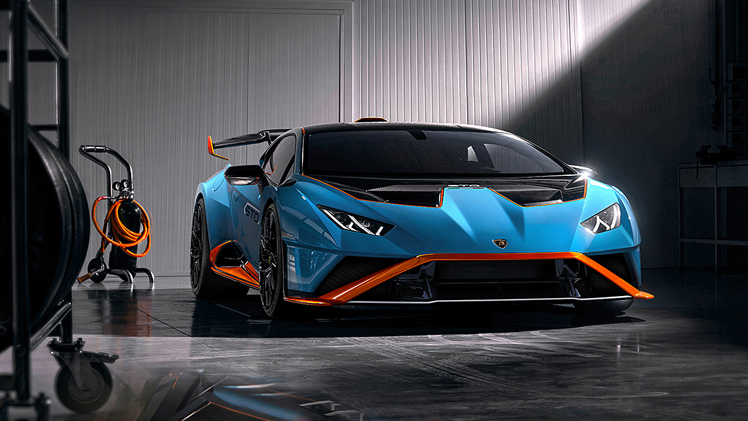 Huracán STO導入賽車化空力套件,營造強烈視覺張力。(圖片來源/ Lamborghini)