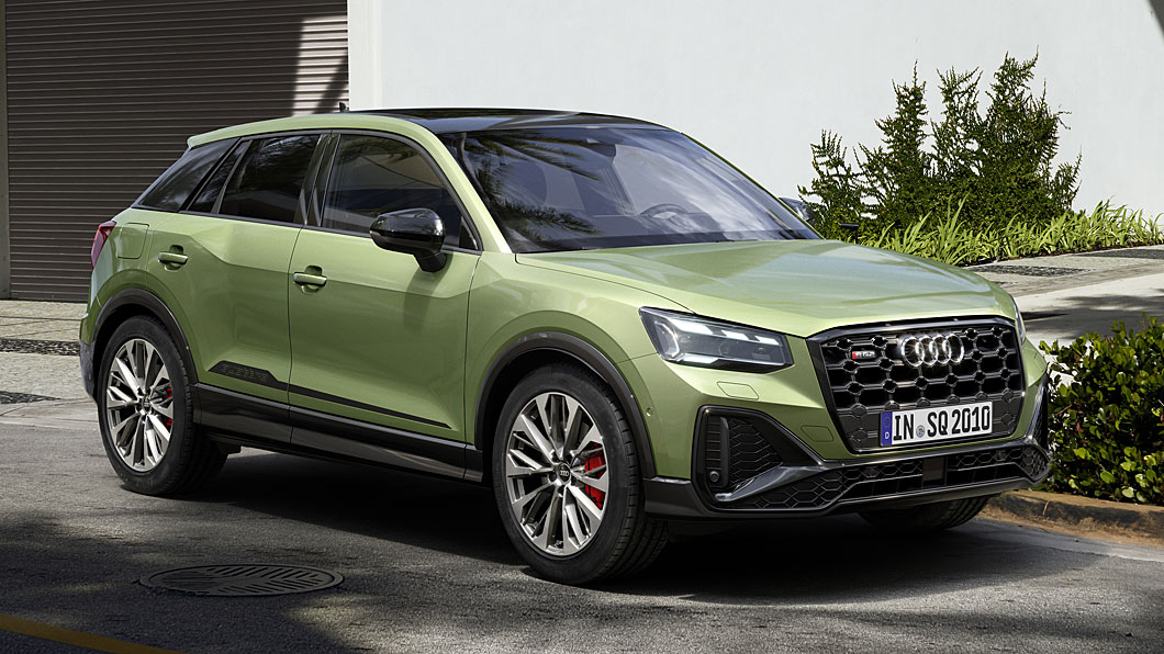 光箭形LED晝行燈為Audi新一代家族設計風格。(圖片來源/ Audi)