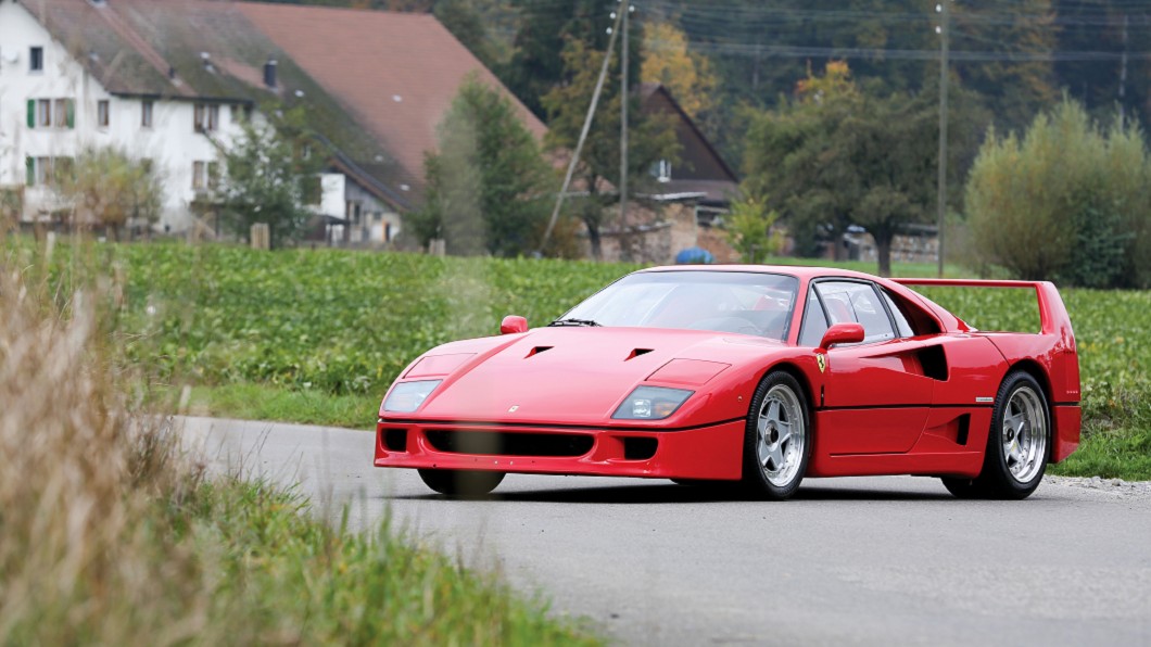 F-40是紀念Ferrari40週年的經典車款。(圖片來源/ Ferrari)