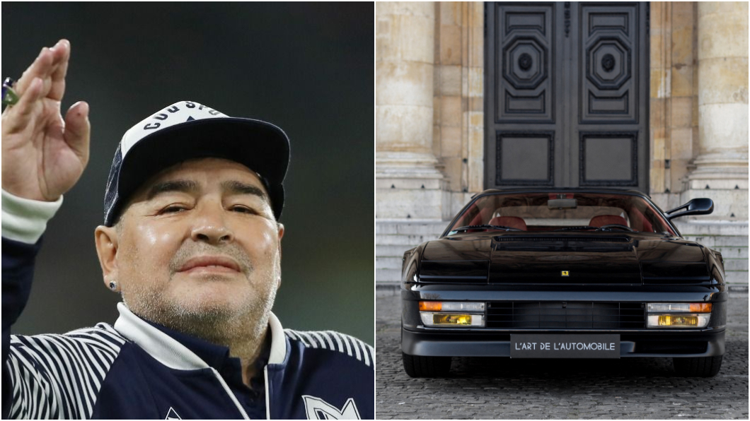「上帝之手」馬拉度納逝世 傳奇球星獨愛黑色Ferrari