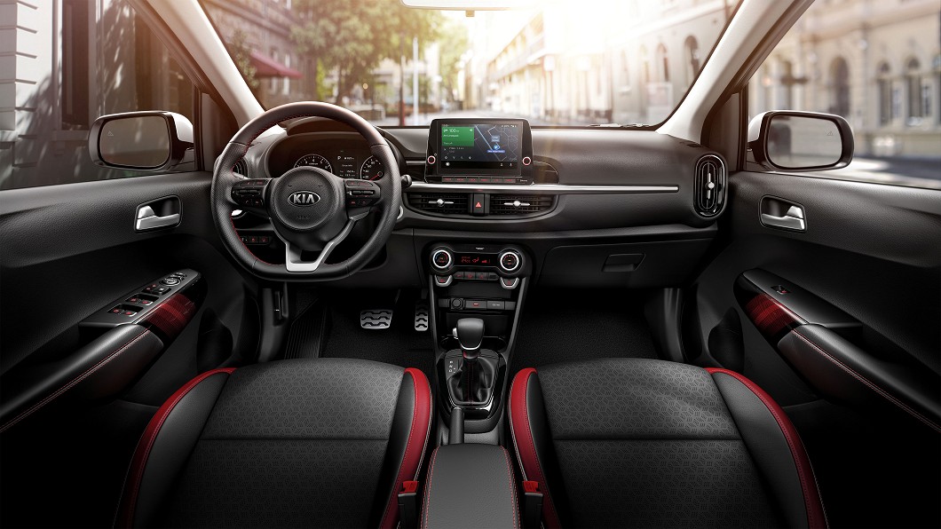 Kia Picanto內裝不但運動感十足,配備亦很豐富。(圖片來源/ Kia)