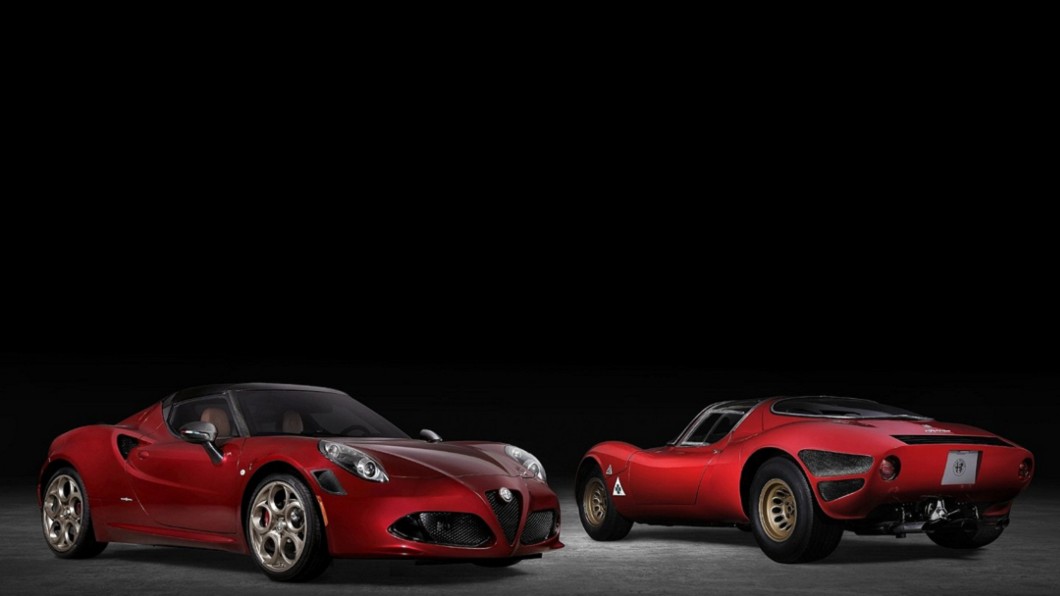 4C Spider 33 Stradale Tributo Edition有致敬33 Stradale之意。(圖片來源/ Alfa Romeo)