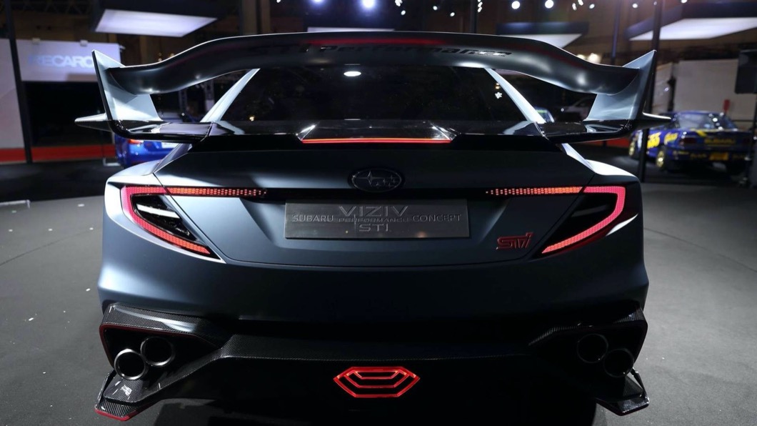 WRX STI有可能會用上和Ascent相同的動力系統。(示意圖/ Viziv Performance STI Concept)