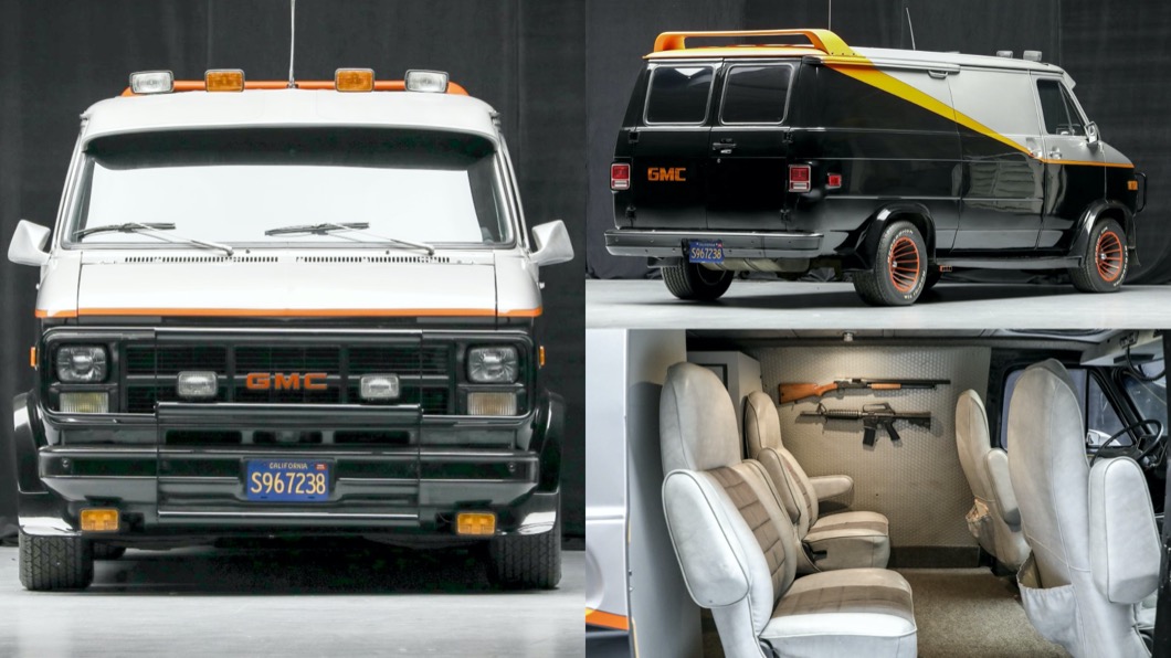 「天龍特攻隊」座駕拍賣在即　A-Team Van竟配備武器？