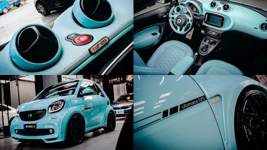特別訂製的全新Brabus Ultimate，具備1 of 125的特殊身份以及Tiffany色調。(圖片來源/ 三一國際)