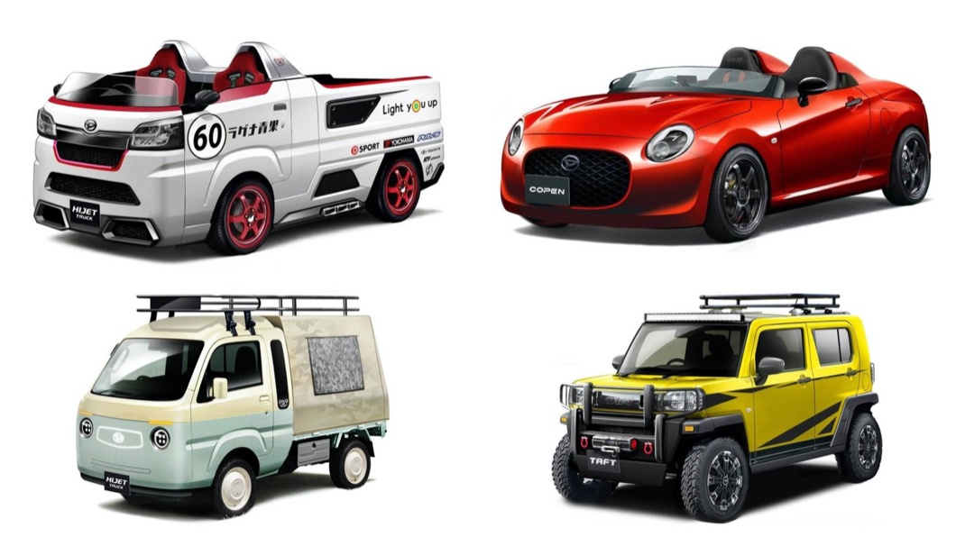 竟把車頂給切了! Daihatsu把「小發財」切成「敞篷皮卡」