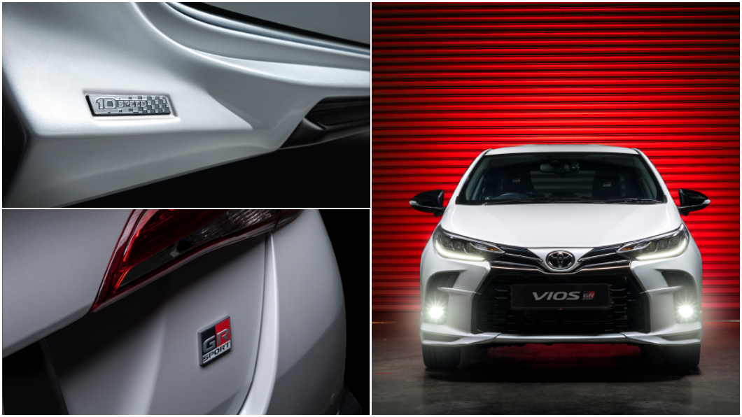 外觀植入全車運動化套件,並於車尾鑲嵌GR Sport銘牌。(圖片來源/ Toyota)