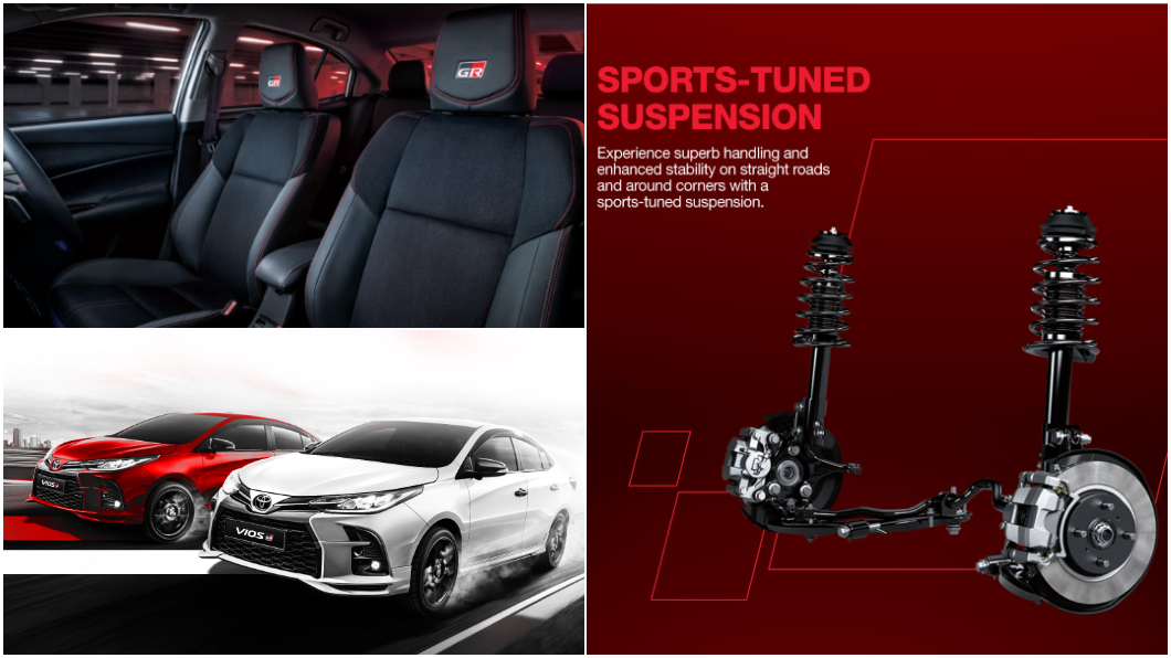 車內搭配GR頭枕運動化座椅,並且升級運動化懸吊。(圖片來源/ Toyota)