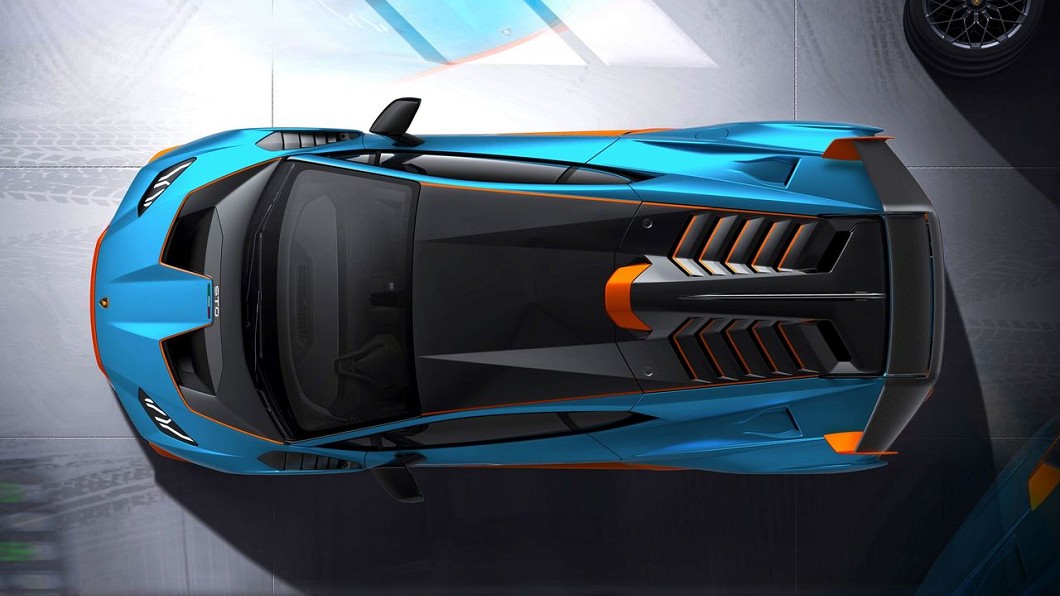 Huracán STO的車頭行李廂蓋與前葉子鈑已經合為一體,同時融入多項賽車化空氣力學設計,而且整塊都以碳纖維製成,大幅降低了車重。(圖片來源/ Lamborghini)