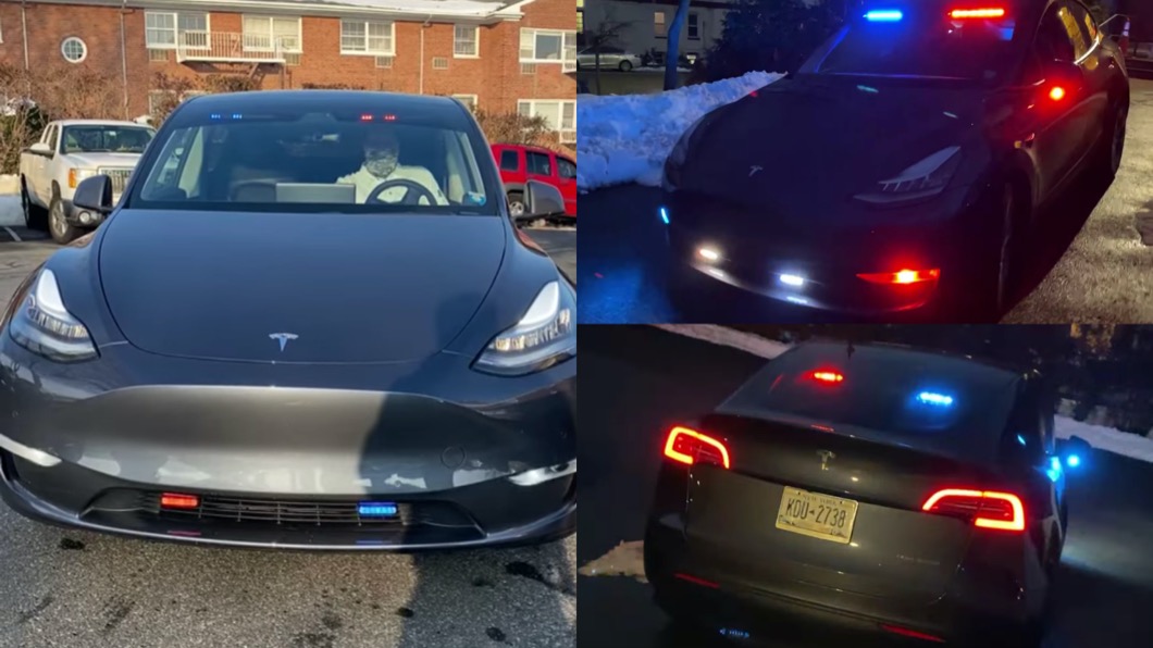紐約哈得孫河畔黑斯廷斯警局,就在社群網站上宣布採購Model Y加入警隊引發話題。(圖片來源/ Hastings on Hudson Police Department)