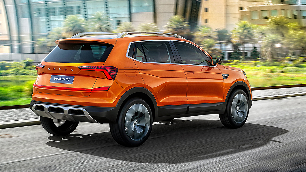 概念車後半段設計元素與Kamiq相當雷同。(圖片來源/ Škoda)
