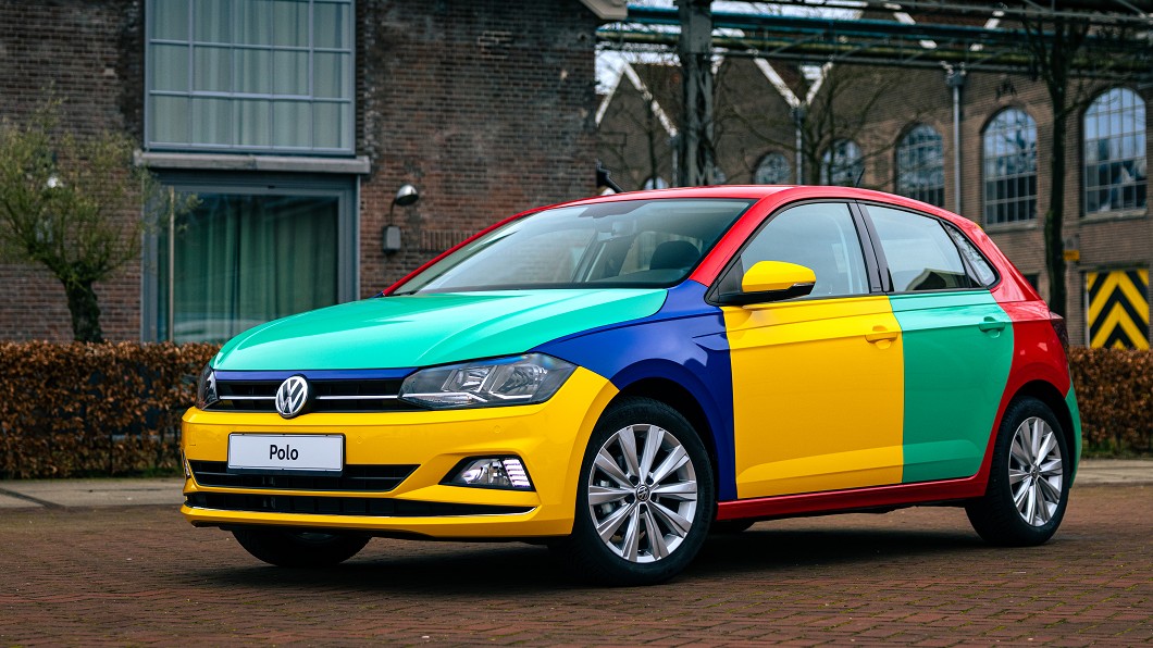 新世代Polo Harlekin採用與25年前相同的顏色搭配概念。(圖片來源/ Volkswagen)