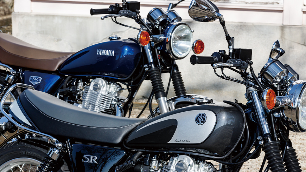 SR400 Final Edition油箱上還有專屬字樣,凸顯出最後版本的獨特性。(圖片來源/ Yamaha)