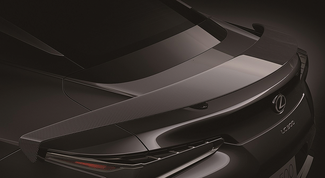 LC Limitied Edition尾翼設計取自於特技飛機。(圖片來源/ Lexus)