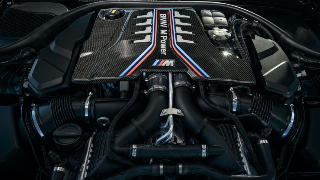 M5 CS車上配備4.4升V8雙渦輪增壓引擎,可以帶來635匹最大馬力。(圖片來源/ BMW)