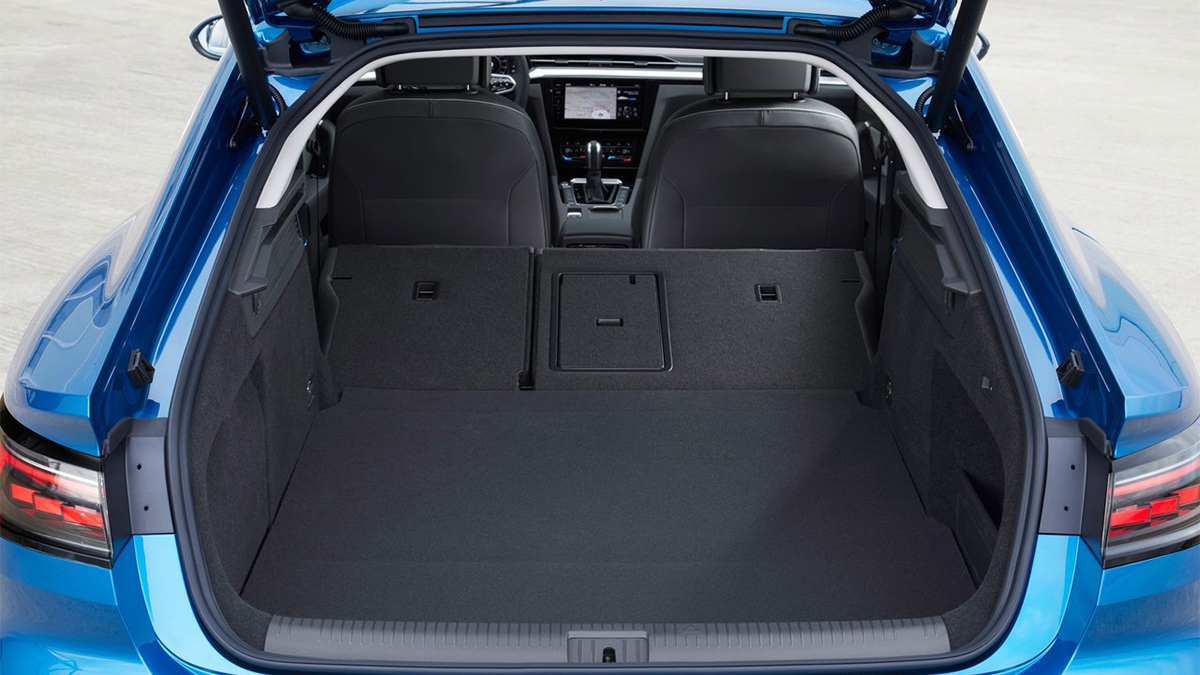 VW Arteon具備563公升的行李容積,傾倒後可以達到1557公升。(圖片來源/ VW)
