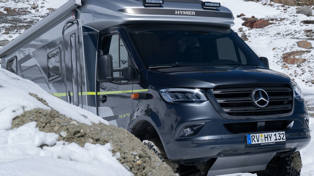 兩款車均以M-Benz Sprinter底盤為基礎進行升級改造。(圖片來源/ Hymer)