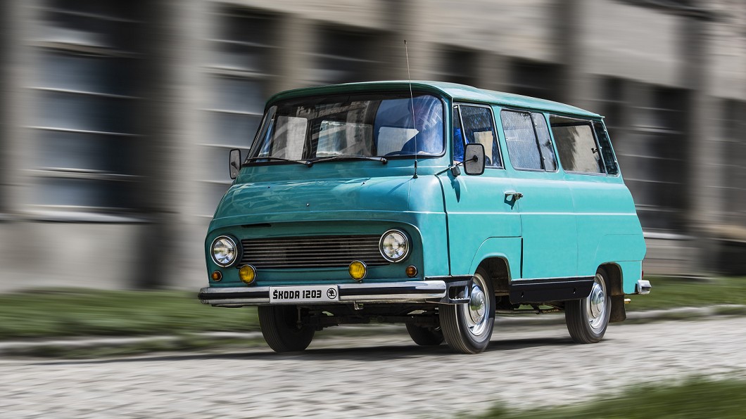 1203為Škoda於1968年發表的多用途廂型車。(圖片來源/ Škoda)