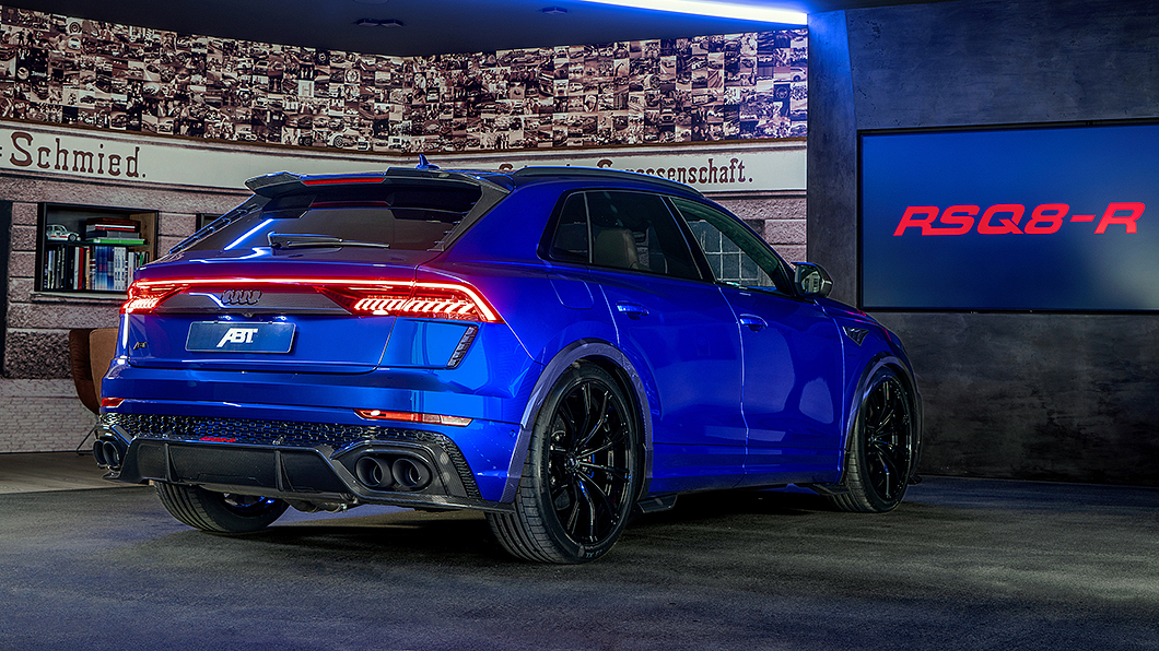 Abt Sportsline為RSQ8-R將動力輸出升級至740匹馬力、93.8公斤米扭力之譜。(圖片來源/ Abt Sportsline)