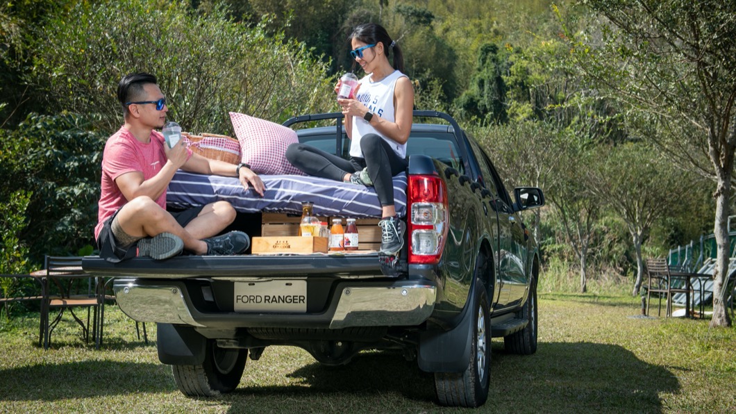 專業健身教練表示,Ford Ranger是很不錯的健身輔助器材。(圖片來源/ Ford)