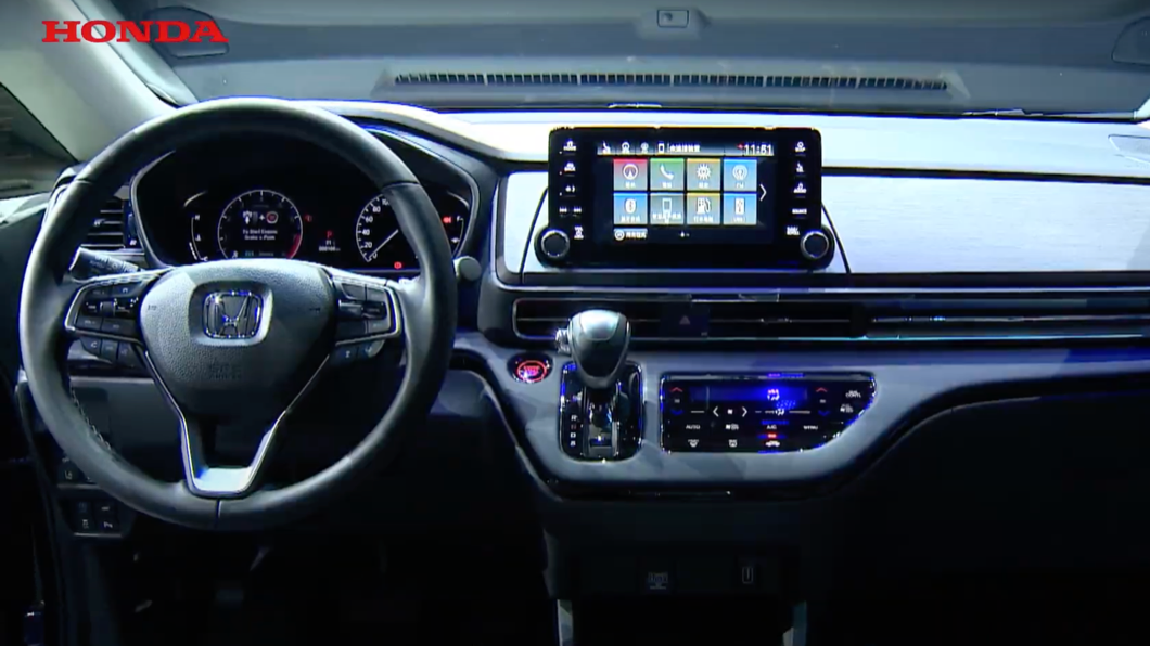 中央8吋主機,提供Apple CarPlay以及Android Auto等功能,讓智慧型手機連結更加便利。(圖片來源/ Honda)