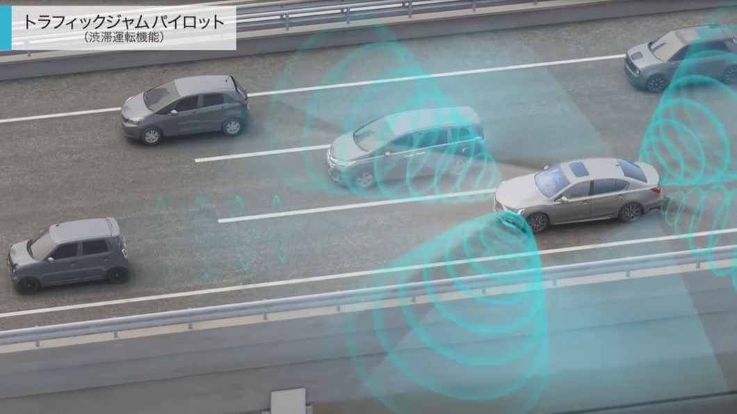 在符合條件時,車輛可以自己預測、決策車輛行進路線。(圖片來源/ Honda)