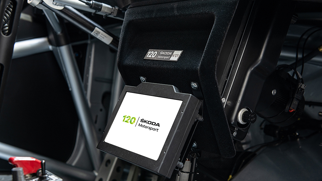 車內鑲嵌有限量紀念銘牌。(圖片來源/ Škoda)