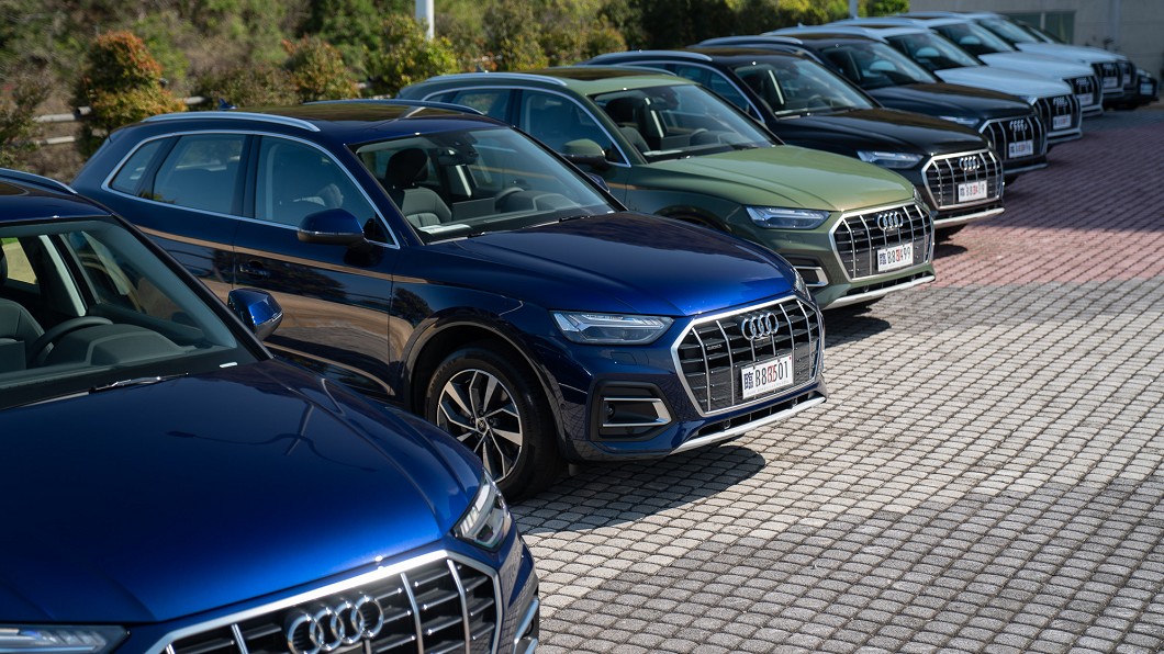 在南國墾丁看見一字排開的小改款Q5相當令人興奮。(圖片來源/ Audi)