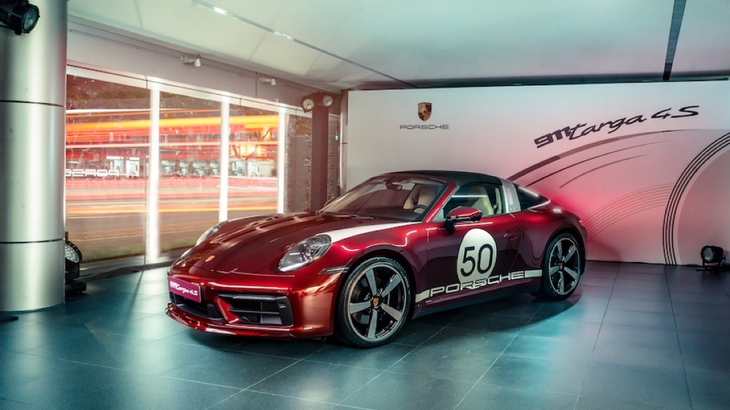 全台僅14輛 911 Targa 4S特仕車限量抵台