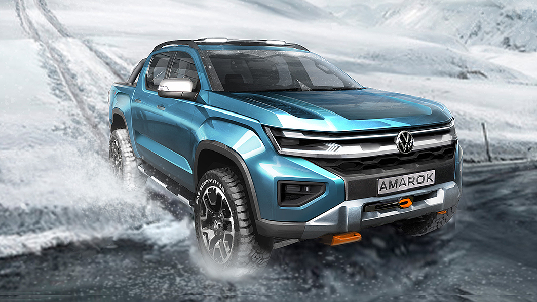 Amarok更帥又更兇 新世代德系皮卡預告明年現身
