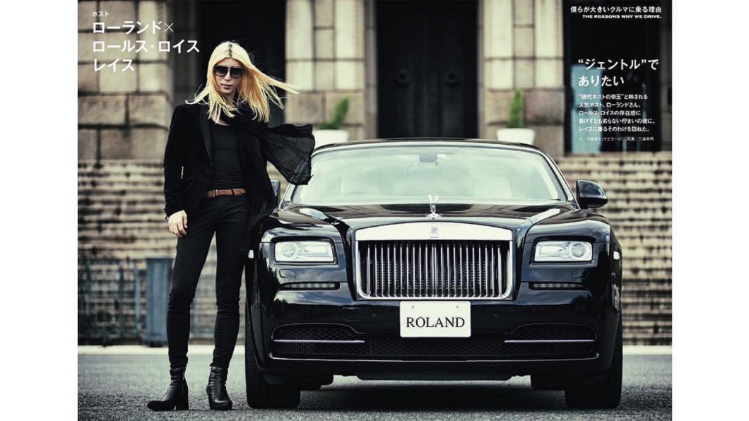 售價高達3,422萬元的Rolls-Royce Phantom也是羅蘭的愛車之一。(圖片來源/ 翻攝自IG)