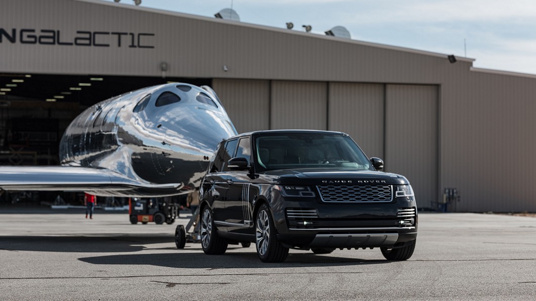 Range Rover與維珍銀河延續合作夥伴關係至2024年。(圖片來源/ Land Rover)