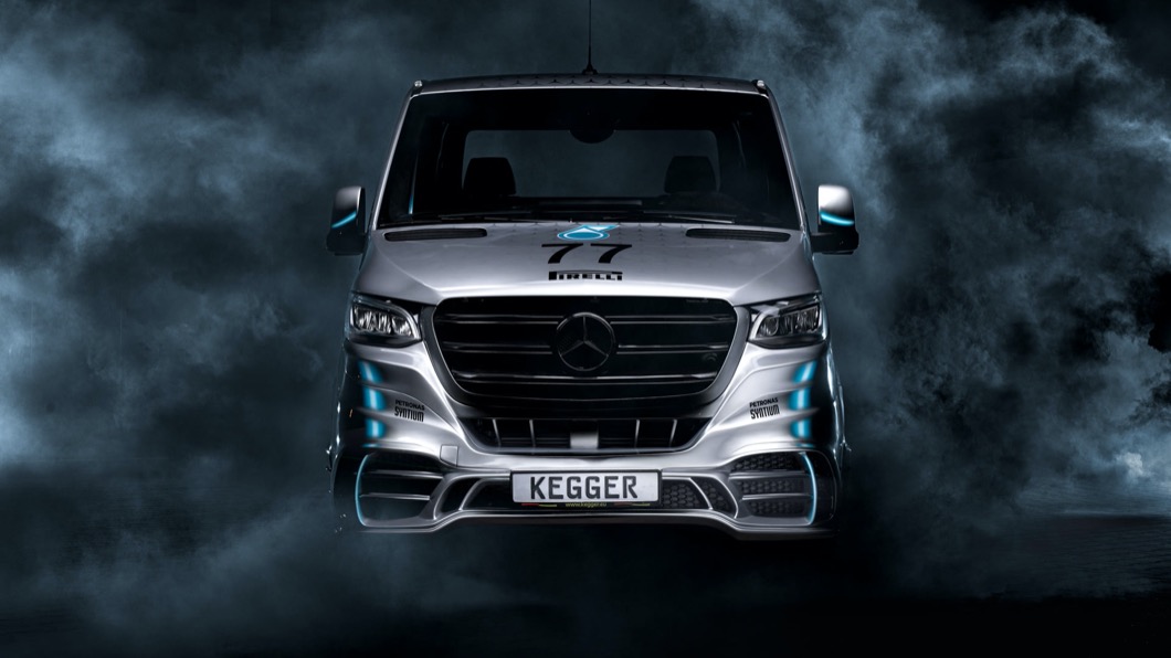 Sprinter Petronas Edition有著F1賽車風格的配色塗裝。(圖片來源/ Kegger)