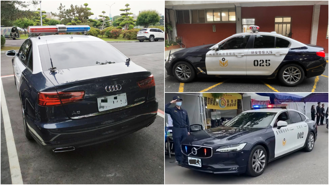 各地方政府警察局採購豪華品牌警車多半用於禮賓或者安家服務等特種勤務。(圖片來源/ 警政署)