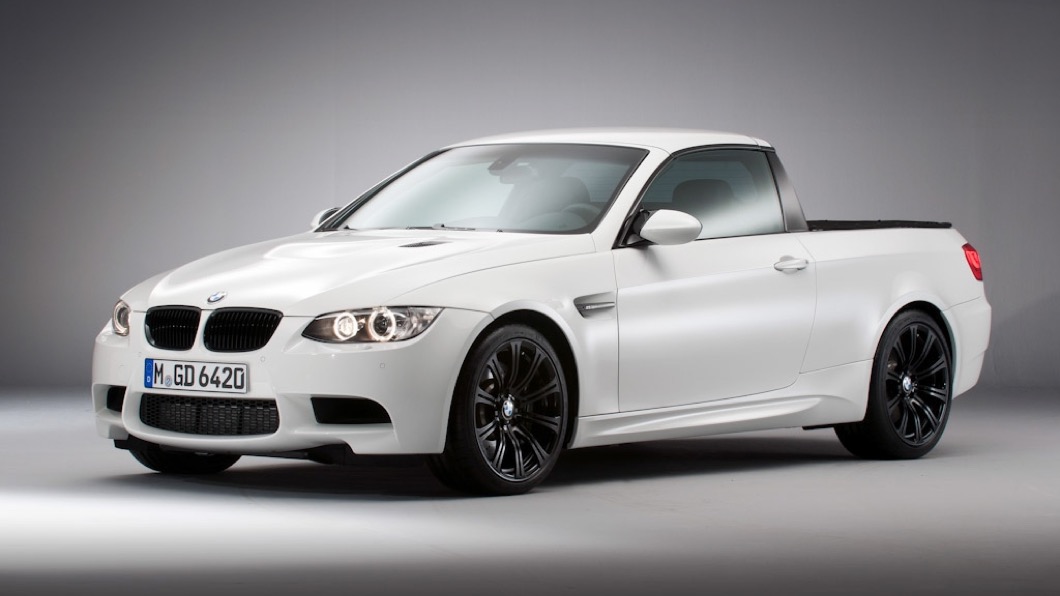 BMW也曾在愚人節釋出E92 3系列的皮卡車照片驚豔網友。(圖片來源/ BMW)