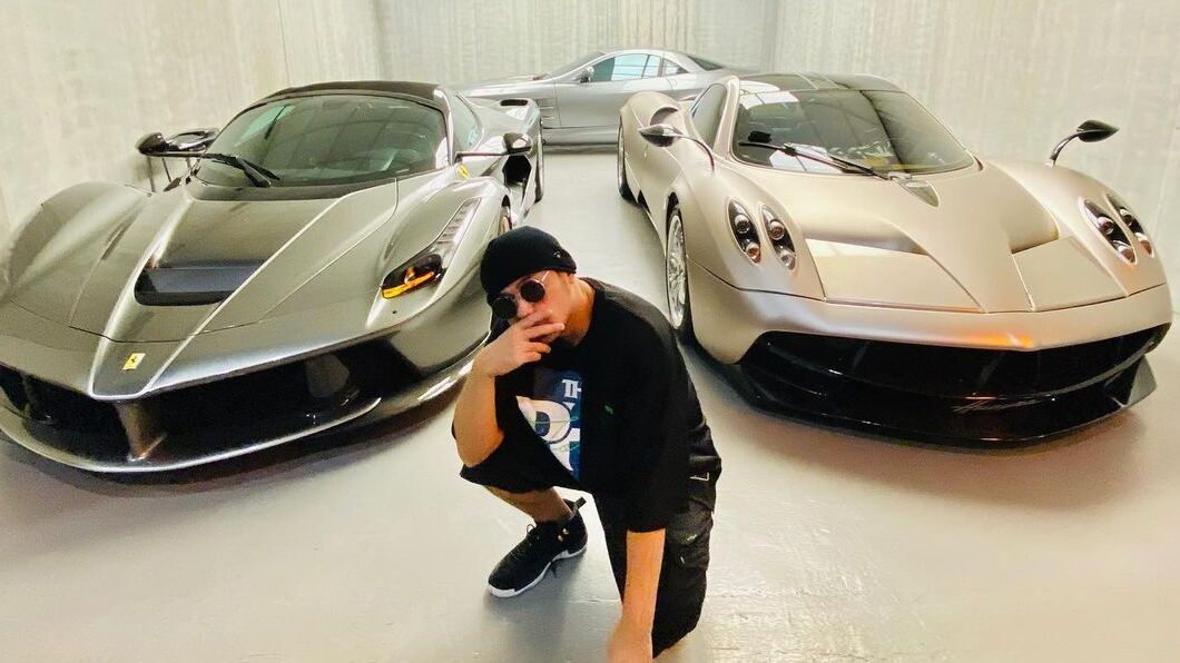 周杰倫收藏超過20輛名車,總價超過5億。(圖片來源/ 截自周杰倫IG)