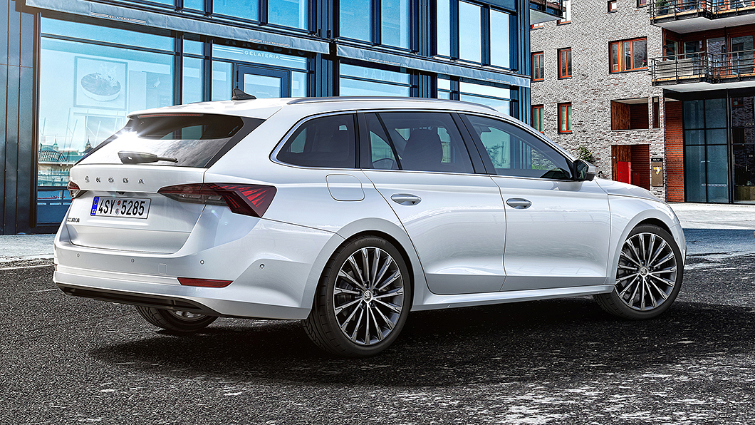 Octavia Combi耗能資訊同時曝光。(圖片來源/ Škoda)