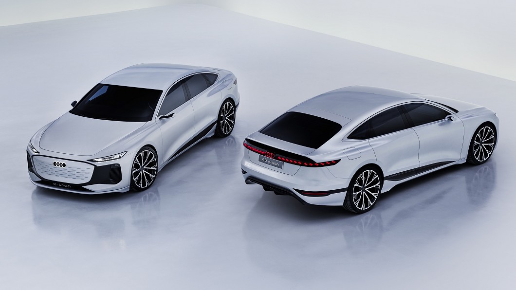 A6 e-tron主要在於展示PPE電動車平台技術實力，並且預告2022年下半年走入量產。(圖片來源/ Audi)
