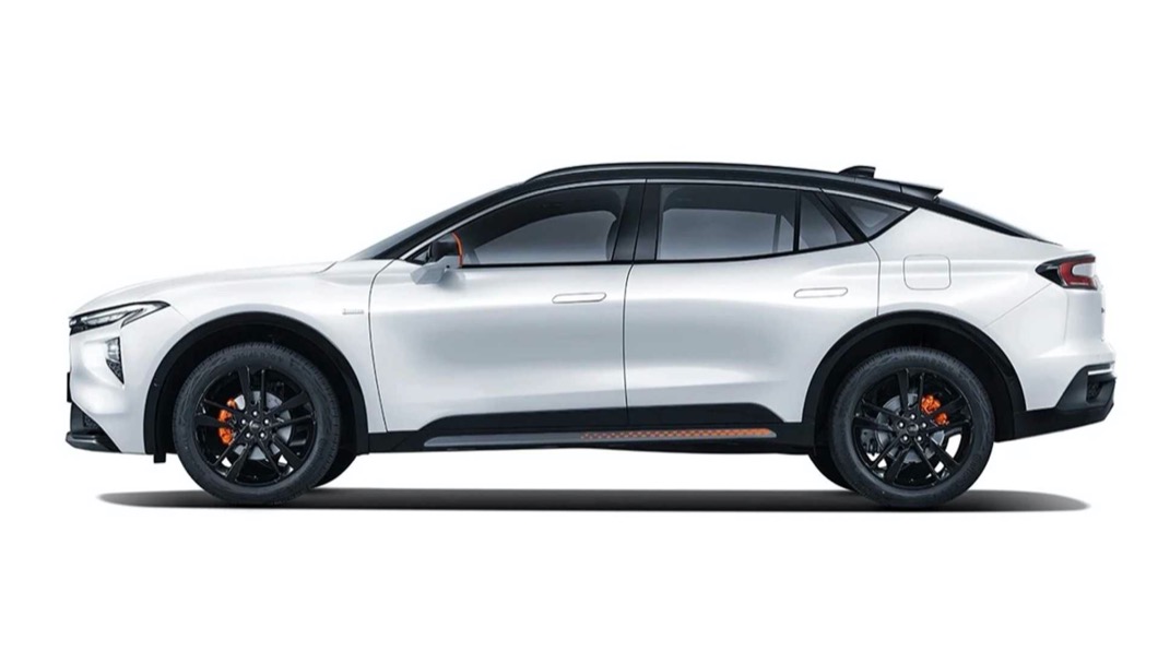 EVOS的車側輪廓和Ford全新電動車Mach-E相當類似。(圖片來源/ Ford)