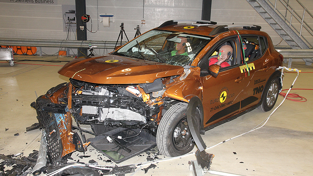 Dacia為追求平價策略，安全防護表現並不出色。(圖片來源/ Euro NCAP)